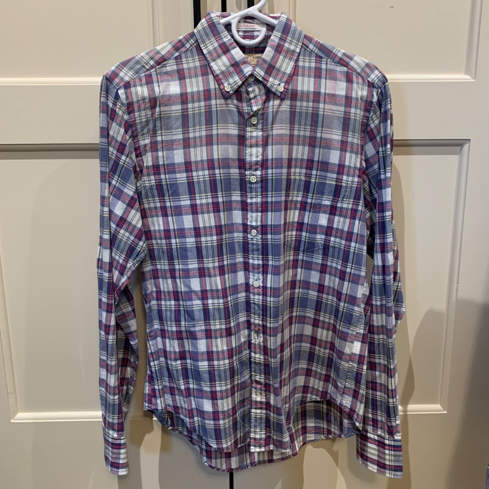 Gant plaid button down shirt